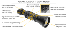 Load image into Gallery viewer, GSCI TI-GEAR-M6100 Ultra Long Range Thermal Observation Scope