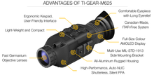 Load image into Gallery viewer, GSCI TI-GEAR-M625 Multipurpose Thermal Monocular