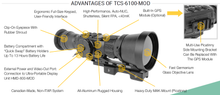 Load image into Gallery viewer, GSCI TCS-6100-MOD Supreme Grade Ultra Long Range Thermal Clip-On Optic
