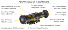 Load image into Gallery viewer, GSCI TI-GEAR-S675 Precision Thermal Rifle Scope
