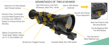 Load image into Gallery viewer, GSCI TWS-6100-MOD Supreme Grade Ultra Long Range Thermal Scope

