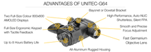 Load image into Gallery viewer, GSCI UNITEC-G64 Lightweight Thermal Goggles
