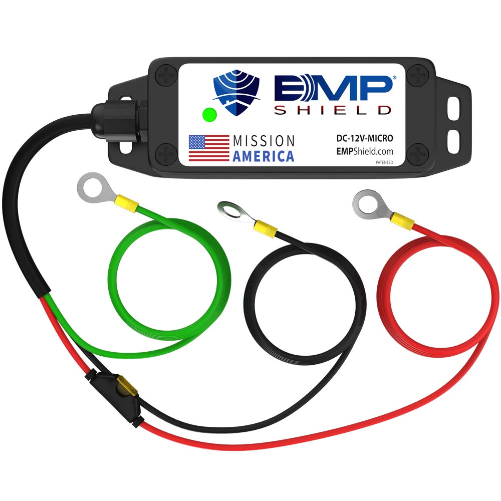 EMP Shield Micro - Compact 12V for Vehicles, Aircraft and Generators