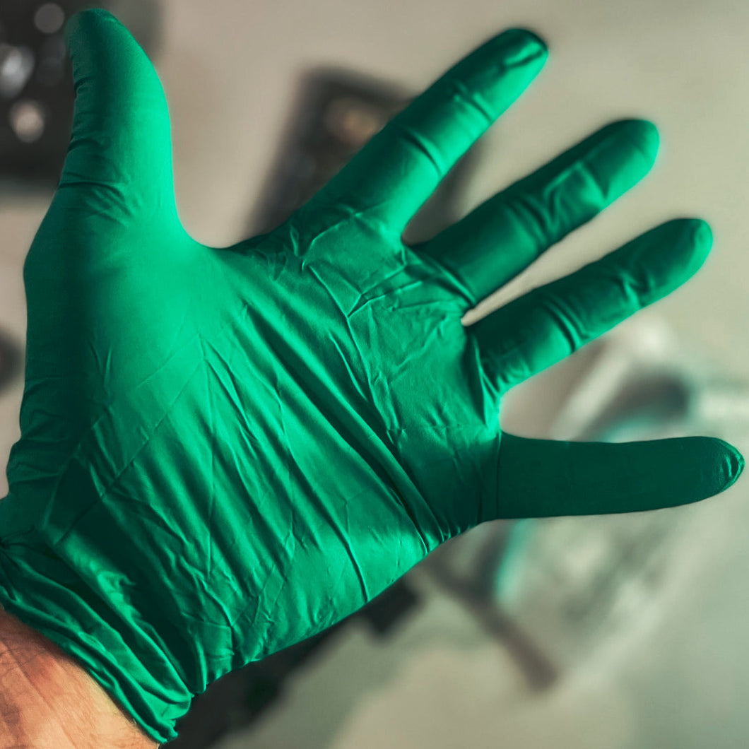 Responder - Disposable Nitrile Gloves - Green - 1Pr