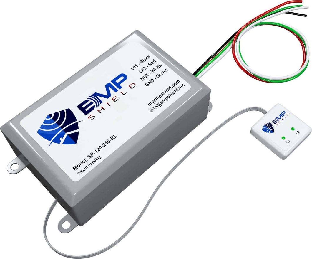EMP Shield - 120/240v for Flush Mount Breaker Boxes in Structures and for Whole Home Backup Generators