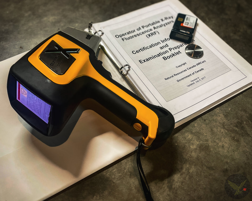 X-Ray Fluorescence Analyzer Operator Training (Level 1)