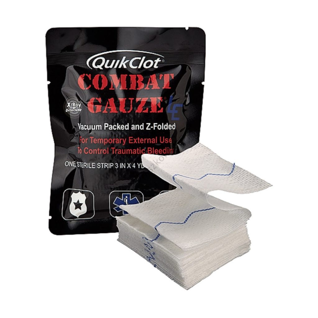 QuikClot Combat Gauze® LE Z-Fold