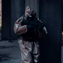 Load image into Gallery viewer, HAZMAT HAZSUIT CBRN Kappler NBC Respirator Virus Quarantine Chemical Defense Military PPE
